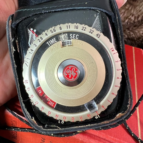 Vtg General Electric Photography Exposure Light Meter Type Pr-3 in Lot Of 2 - Picture 5 of 10